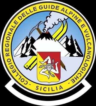 Emblema del Collegio Regionale delle Guide Alpine e Vulcanologiche della Sicilia